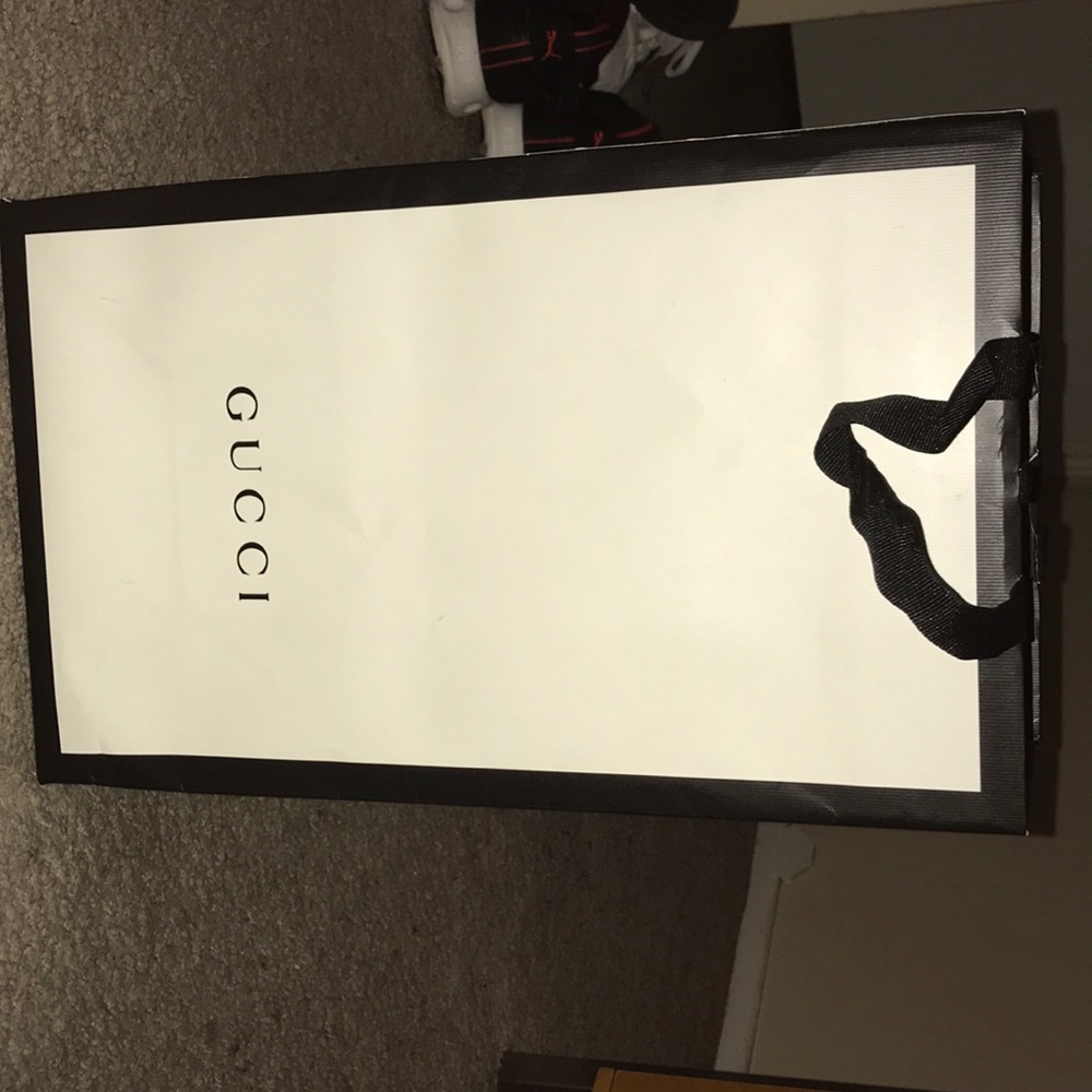 Gucci Men's Marmont Black GG Sneakers Size (7 1/2) - Picture 1 of 6